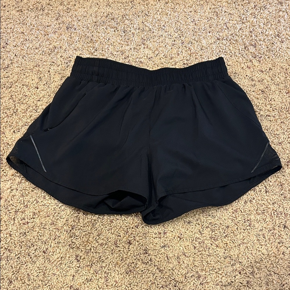 All in Motion Women's Black Athletic Shorts